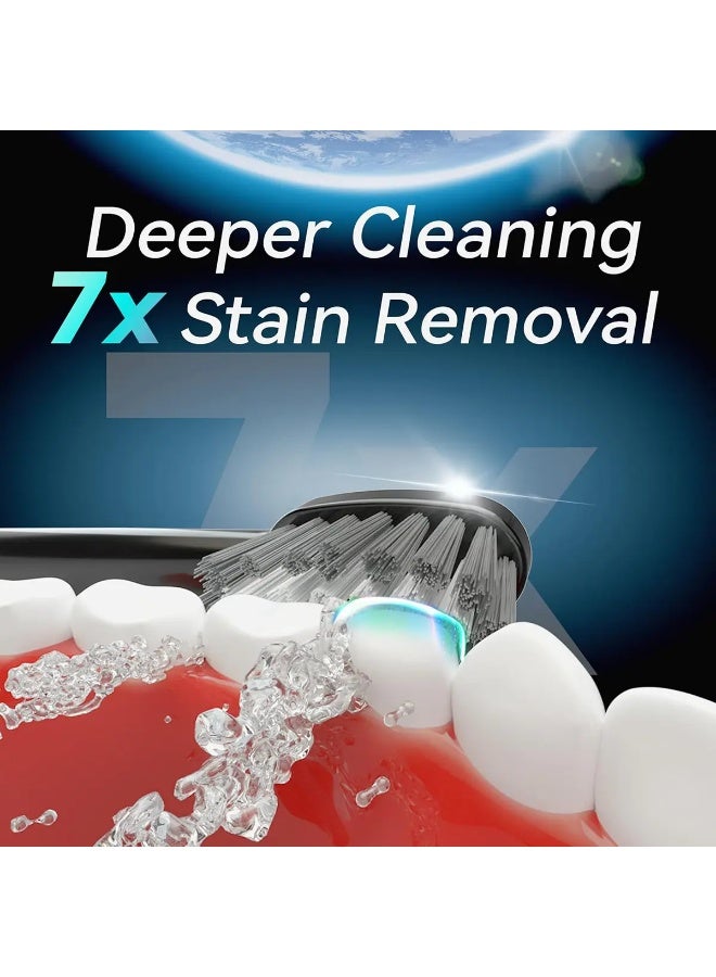 Topcore Sonic Electric Toothbrush With 42,000 Vibrations/min, Ipx7 Waterproof Design, Multiple Modes, Long Battery Life, And Deep 7x Stain Removal - Image 3