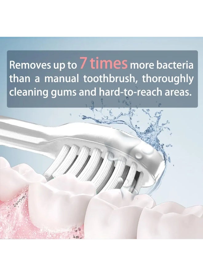 Topcore Sonic Electric Toothbrush With 42,000 Vibrations/min, Ipx7 Waterproof Design, Multiple Modes, Long Battery Life, And Deep 7x Stain Removal - Image 5