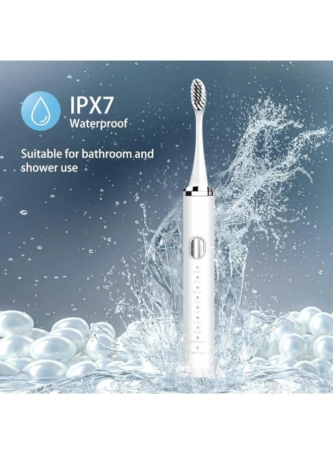 Topcore Sonic Electric Toothbrush With 42,000 Vibrations/min, Ipx7 Waterproof Design, Multiple Modes, Long Battery Life, And Deep 7x Stain Removal - Image 2