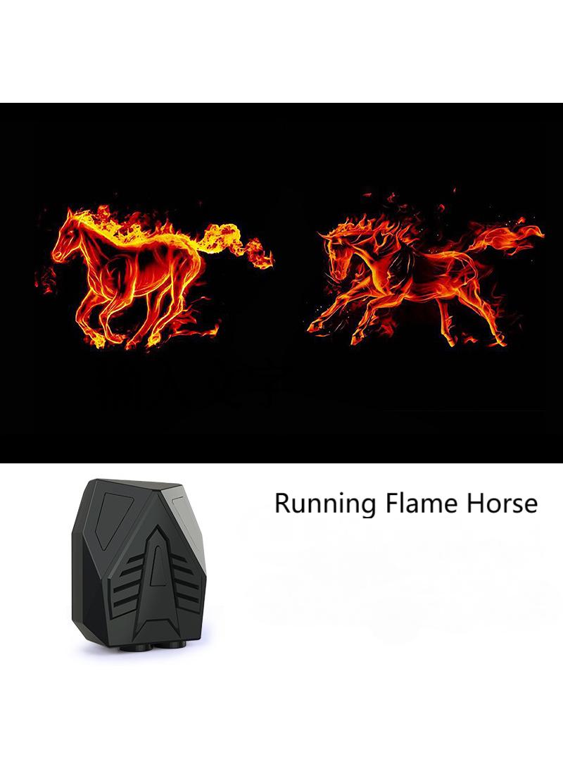 Loquat 2-Piece LED Car Door Cartoon Dynamics Projector Shadow Light Set - Image 1