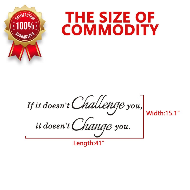 AnFigure Inspirational Wall Decals  Wall Stickers for Office  (Easy to Install) - Image 4