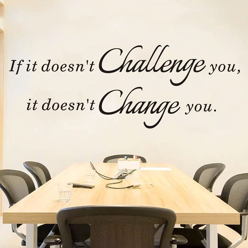 AnFigure Inspirational Wall Decals  Wall Stickers for Office  (Easy to Install) - Image 1