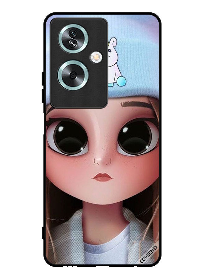 Covernex Protective Case Cover For Oppo A2 Cute Unicorn Girl - Image 1