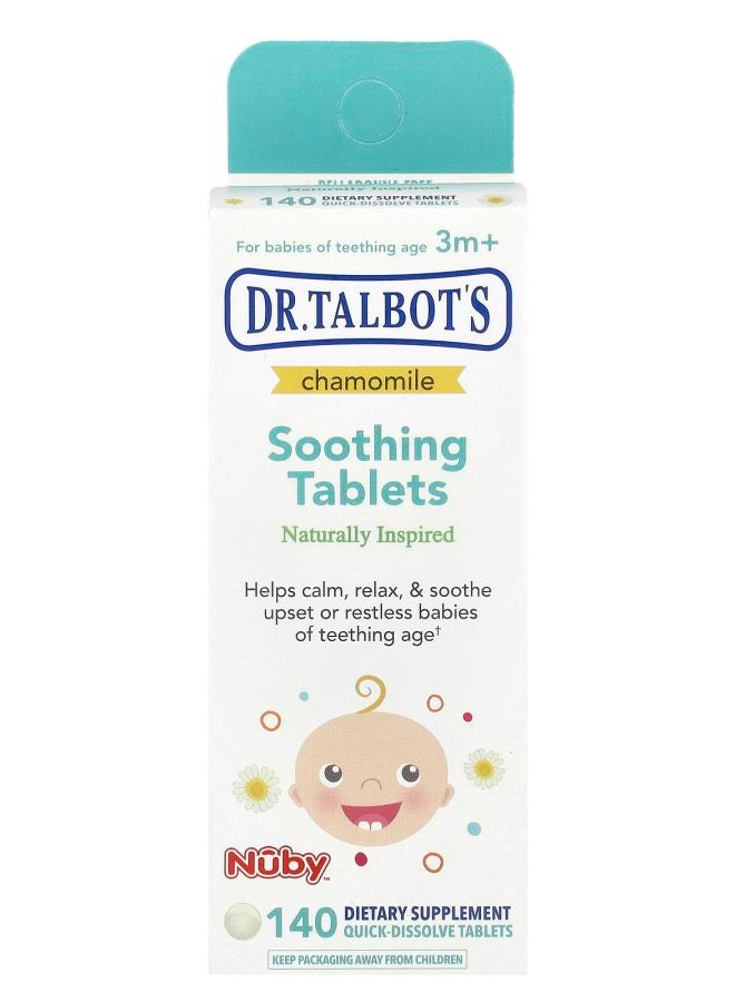 Soothing Tablets Chamomile 3 m+ 140 Quick-Dissolve Tablets