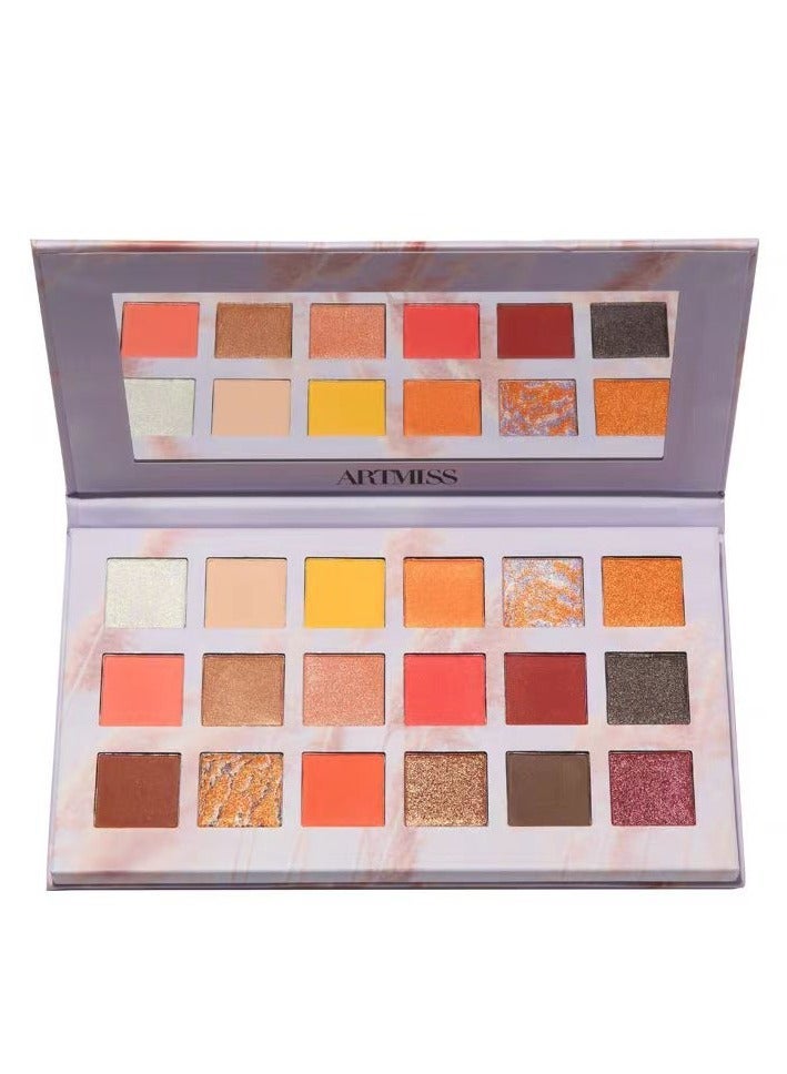 ARTMISS PEARLSCENT EYE SHADOW 18 COLOUR - Image 1
