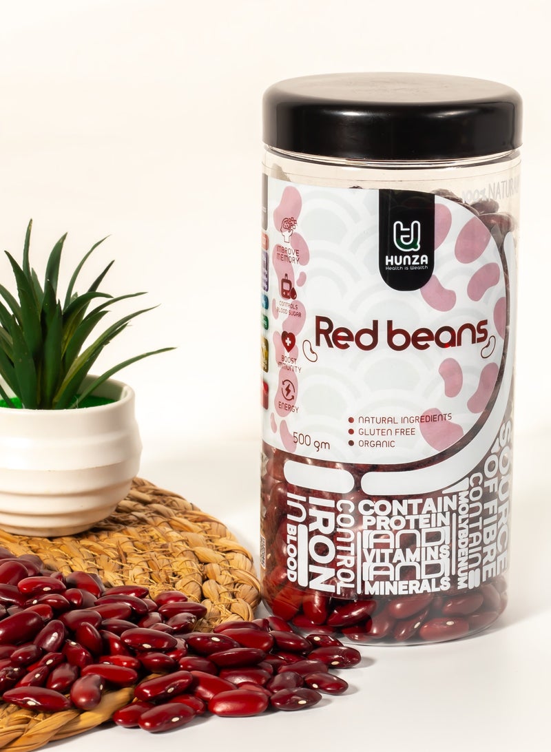 hunza "Organic Red Beans 500g | 100% Pure by Hunza" - Image 3