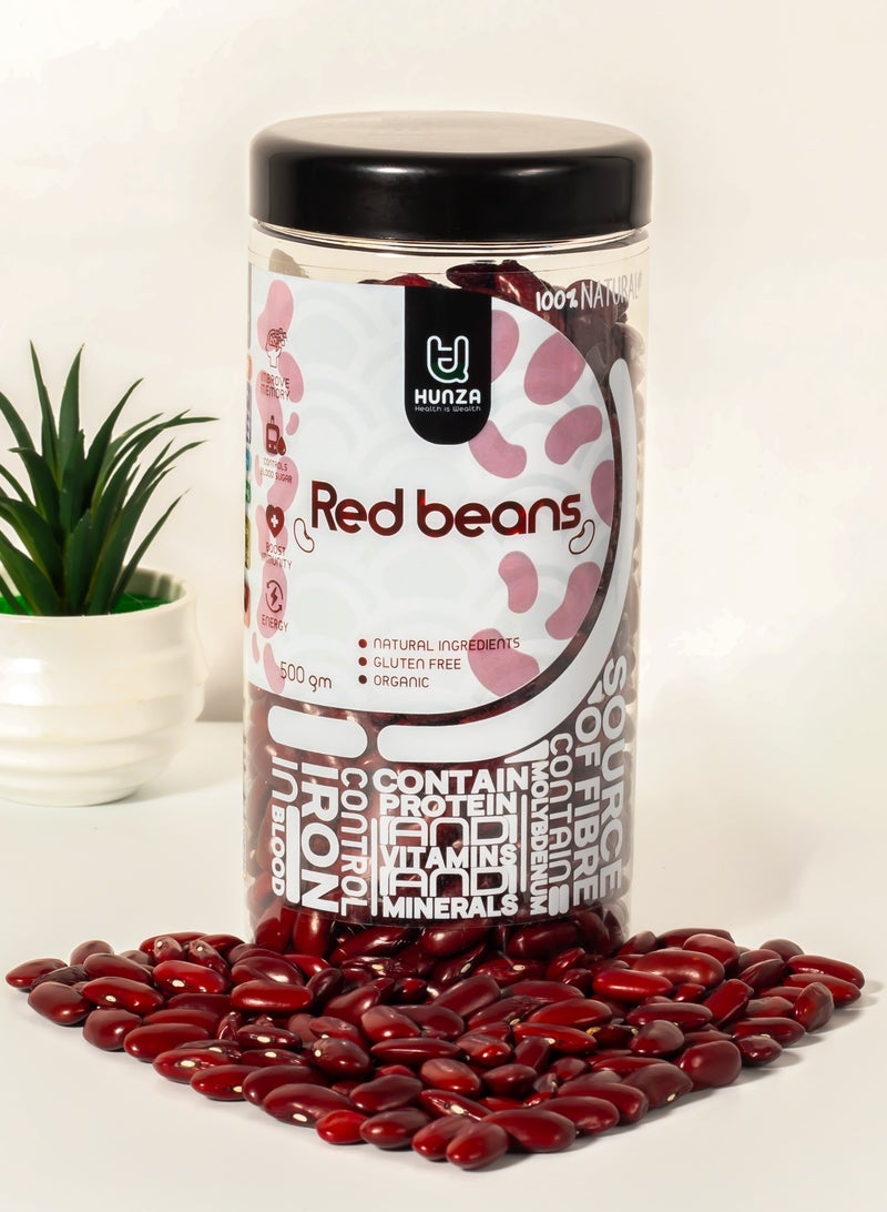 hunza "Organic Red Beans 500g | 100% Pure by Hunza" - Image 4