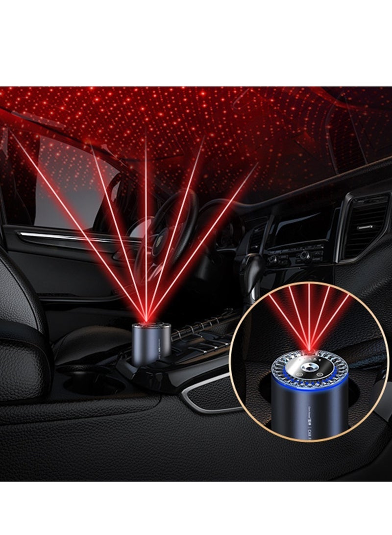 REBENUO Car Fragrance Cologne Essential Oil Humidifier Diffuser – Black – Dual Function Air Freshener and Mini Humidifier for Car Interior – USB Powered, Silent Operation, Long-Lasting Aroma – Compact Design for Travel, Office, and Home Use  - Image 2