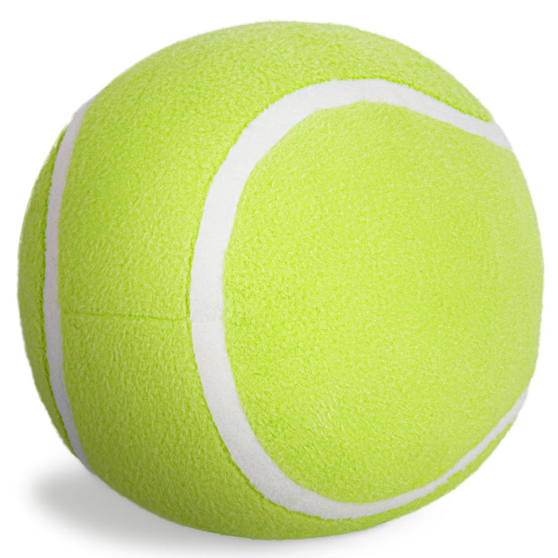 OurHonor Tennis Ball Plush 118 Soft Tennis Stuffed Toy Tennisball Throw Pillow Fluffy Tennis Plushies Sport Theme Gift for Kids Boy Girls Children - Image 3