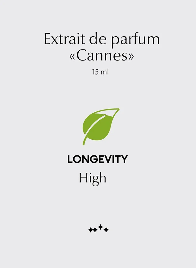 PREPARFUMER From France Extrait de Parfum Cannes for Women- Floral and Fruity Accords Fragrance - Long Lasting Luxury Perfume, 15 ml