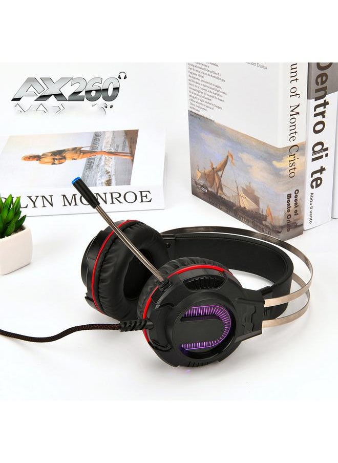 Ajazz AX260 3.5mm Stereo PC Competitive Gaming Headset E-sports Wired Headphone + Mic - pzsku/Z51B0DC55C74838D7E140Z/45/_/1726481831/128139e9-1858-4831-bc8a-de8603302871