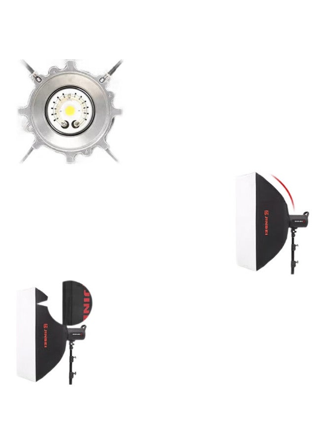Jinbei M Series Rectangular Softbox, Flash Softbox, Standard Universal Hot Shoe, Photography Light, Studio Equipment, Photo Accessory, M-60×90 Rectangular Softbox - Image 3