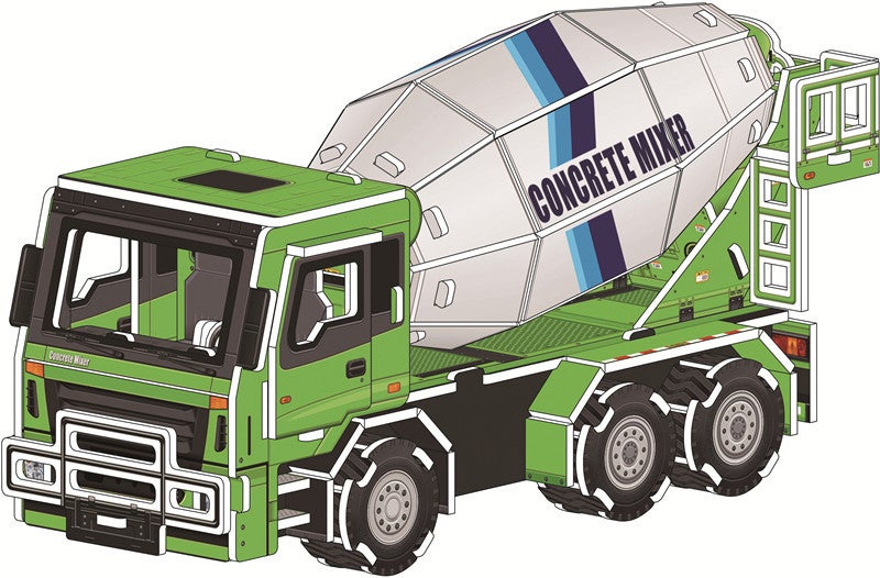 Diy Children'S New 3D Puzzle Model School Gift Paper Color Handmade Puzzle Toys Quality Assurance - Image 1