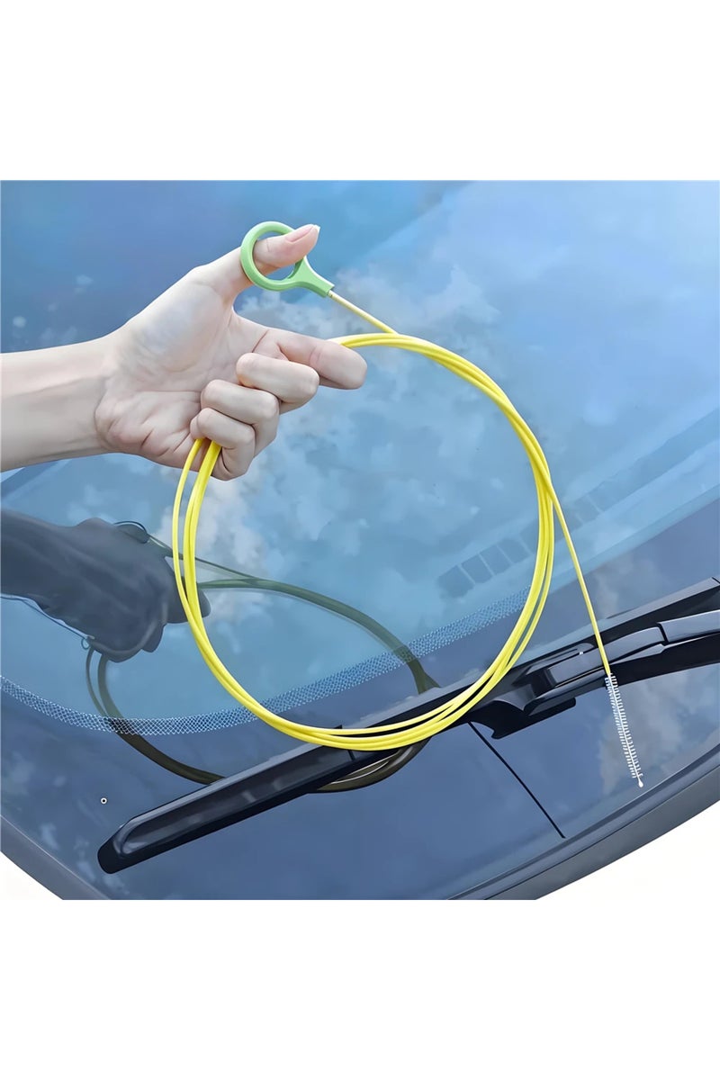 erorex 3m Car Sewer Unclogger Cleaning Brush Car Sunroof Long Hose Drain Hole Drain Unclogger Car Pipe T... - Image 1