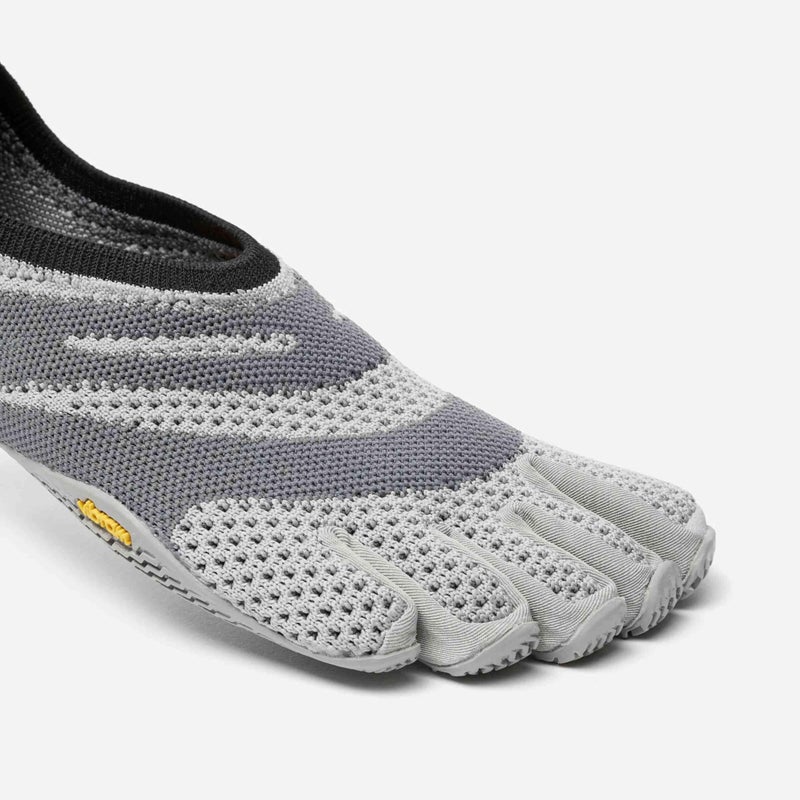 Vibram Men's FiveFingers El-X Knit | Barefoot Casual Shoes for Everyday Wear & Comfort, Grey, 50 EU / 14-15 US - Image 3