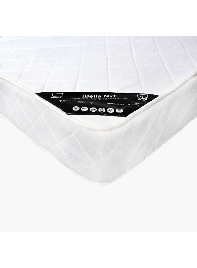 Home Box iBella Nxt High Resilience Foam Bonnell Spring Single Mattress - 90x200x22 cm  - Image 1