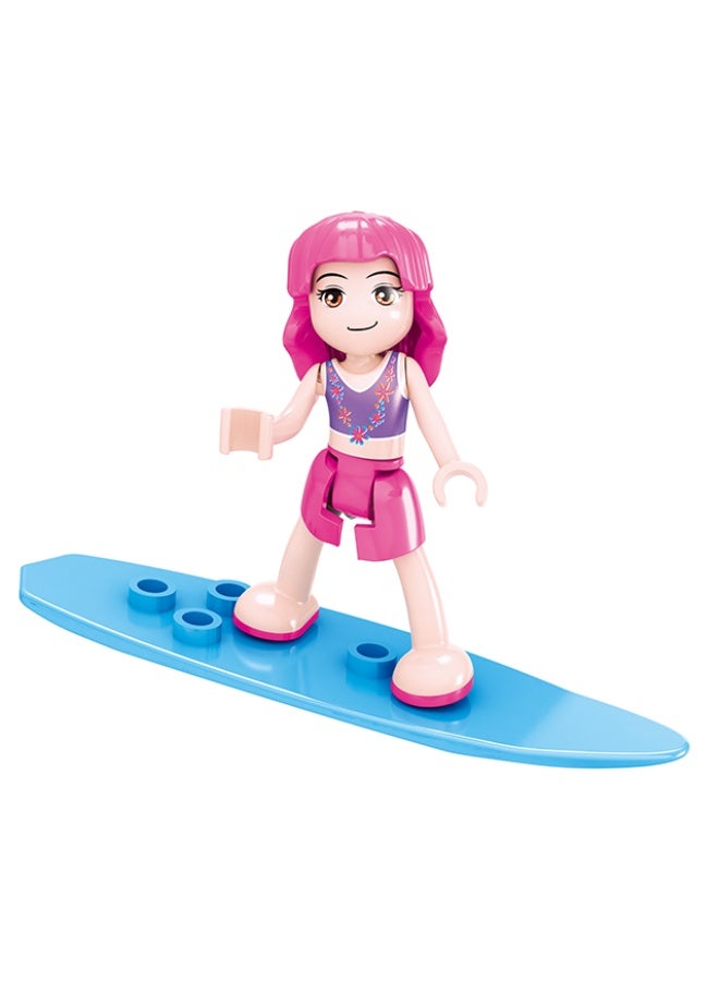 COGO Block Building Game - Beach Scene for Girls - 228 Pieces - Image 5