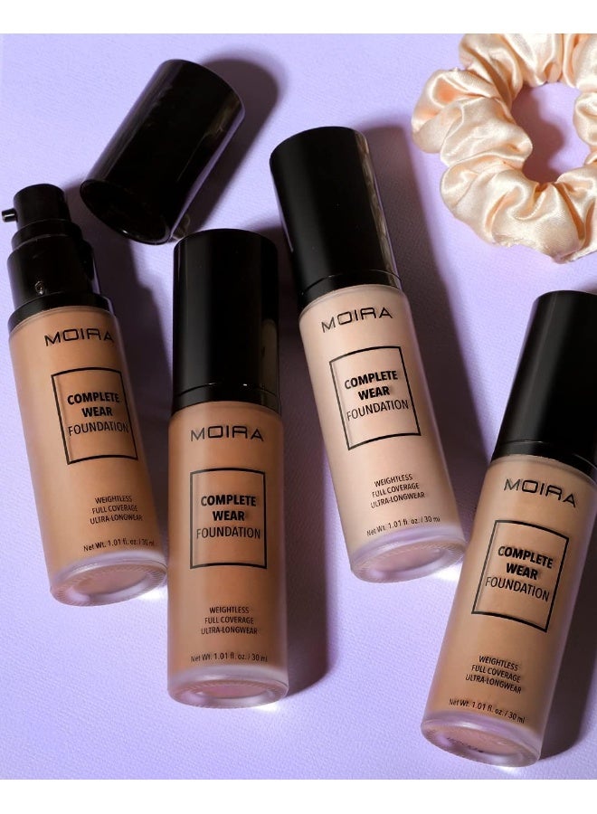 moira Complete Wear Foundation (400, Natural Beige) - Image 4