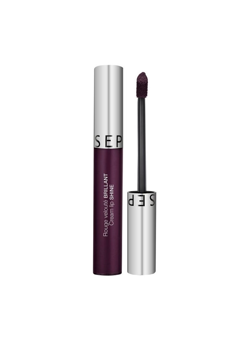 SEPHORA COLLECTION SEPHORA Cream Lip Stain Liquid Lipstick – 15 Plum Energy | Long-Lasting Matte Finish, High Pigment, Transfer-Proof - Image 2