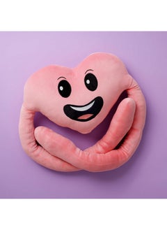 Oye Happy Oye Happy - Customized Voice Message Plush Heart | Cuddly Stuffed Toy with Re-recordable Audio | 30 x 28 cm for Loved Ones 