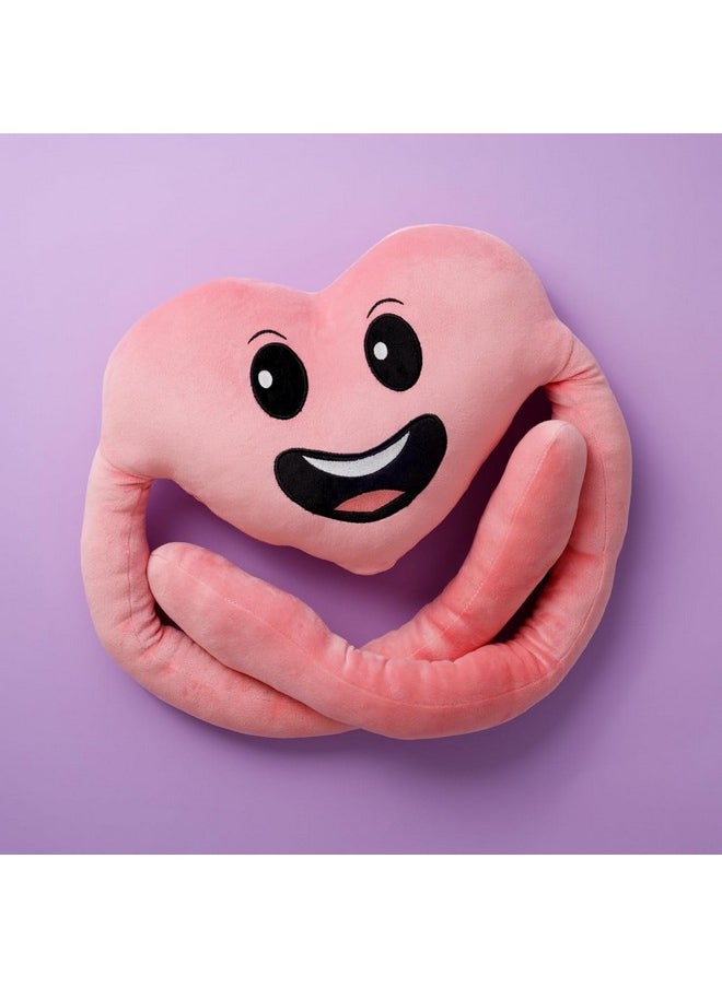 Oye Happy - Oye Happy - Customized Voice Message Plush Heart | Cuddly Stuffed Toy with Re-recordable Audio | 30 x 28 cm for Loved Ones - Image 1