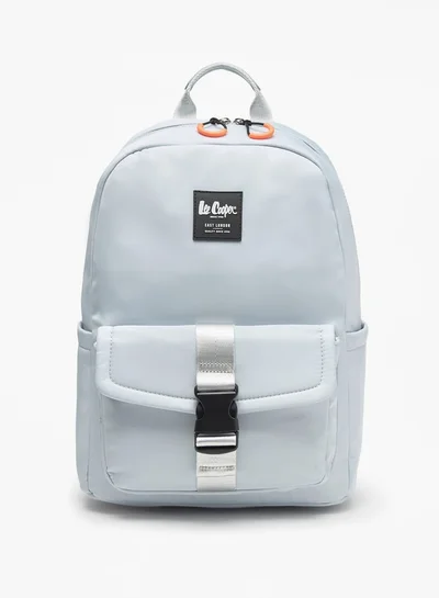 لي كوبر Logo Applique Backpack with Adjustable Shoulder Straps and Handle