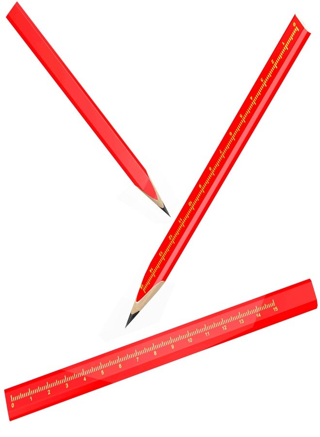 RONDURE 25-Pack Carpenter Pencils for Construction Woodworking Precise Markings -Contractor Framing Pencil (25 pcs) - Image 5