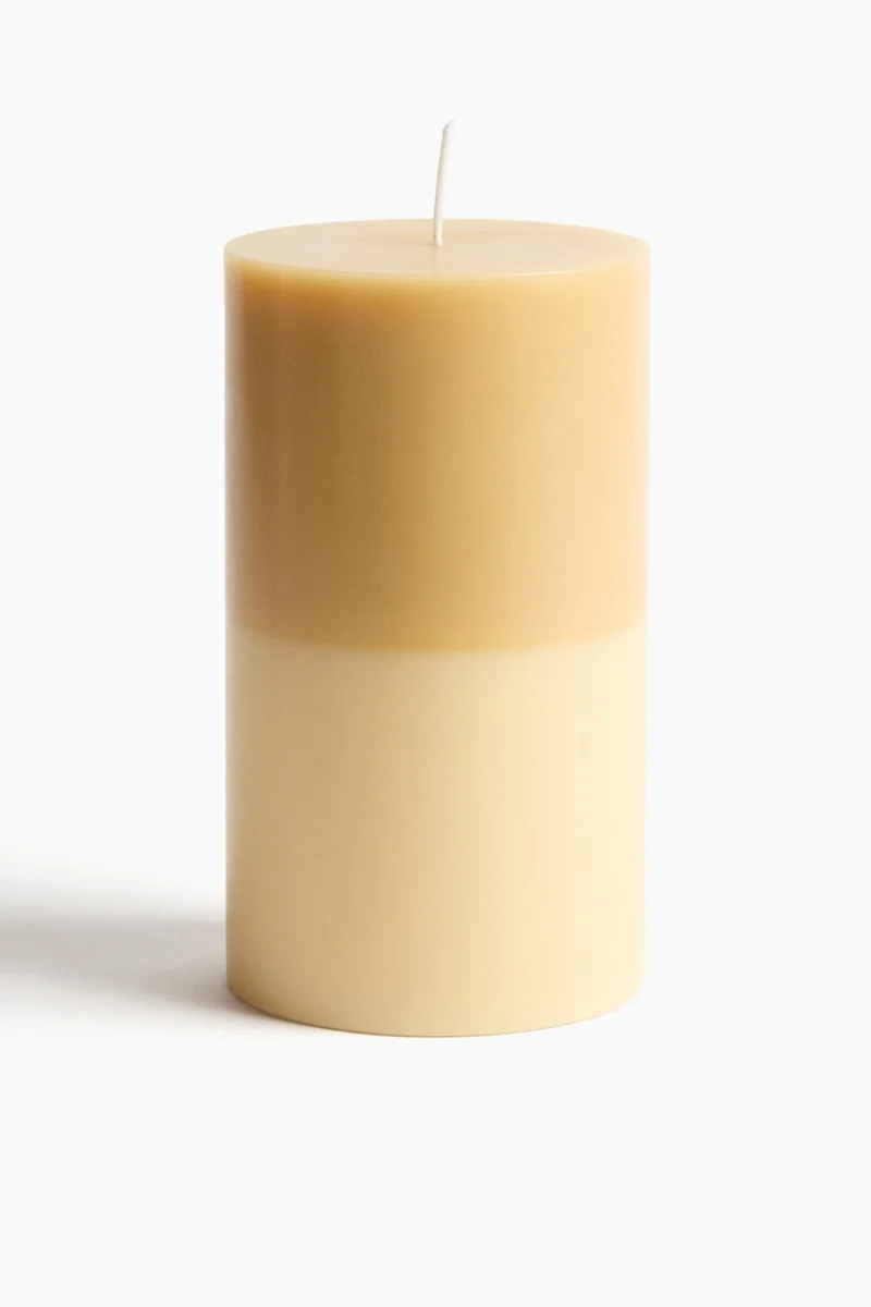 H&M Large pillar candle