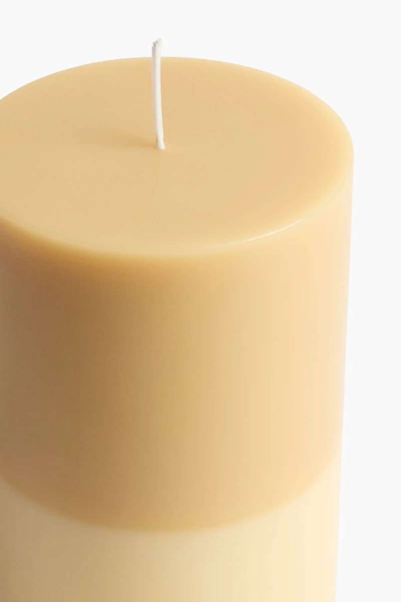 H&M Large pillar candle