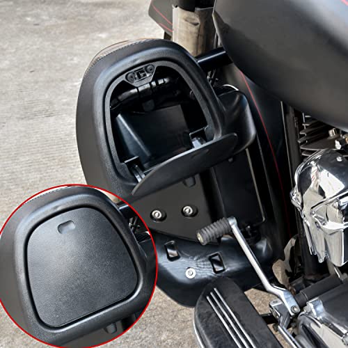 VEISUTOR Carbon Fiber Pattern Lower Vented Leg Fairings with Glove Boxes for Harley Touring Street Glide Electra Glide Road King Glide 2014-2023 Accessories - Image 4