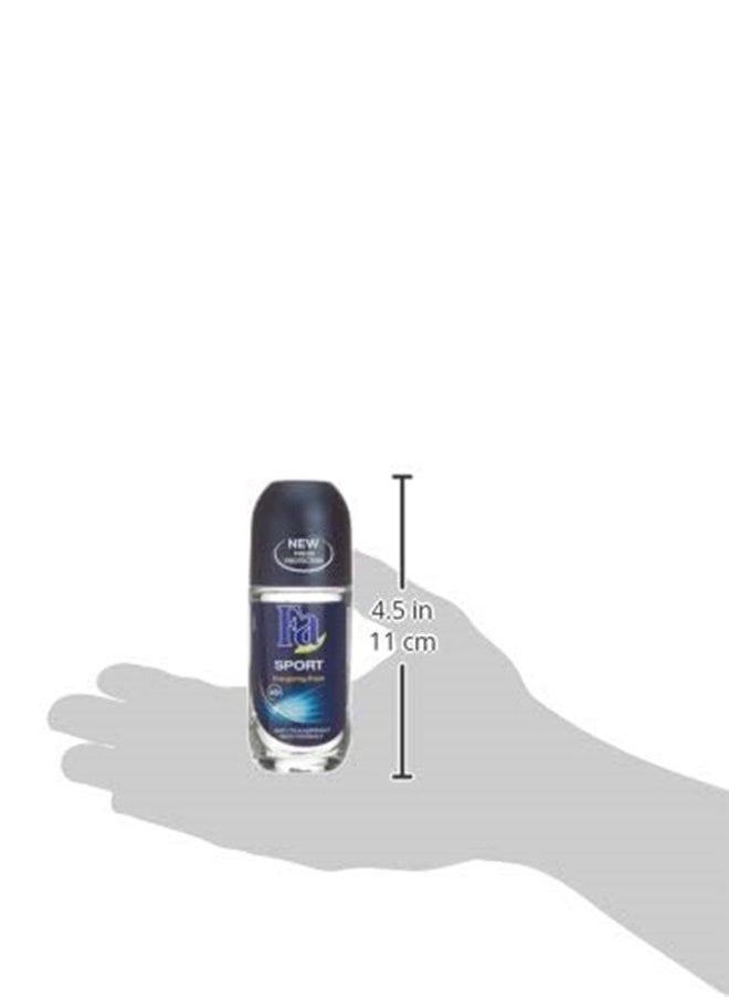 Fa Deodorant 1.7 Ounce Roll-On Sport (50ml) (3 Pack)  - Image 5