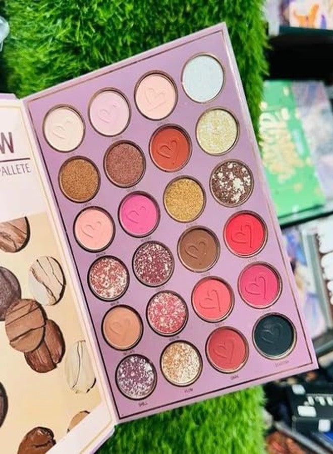 Beauzy 5 in 1 Makeup Book | 5-Layer Foldable Palette | 48 Eyeshadow Shades, 6 Highlighters, 6 Blushers, 12 Lip Colors, 3 Concealers & 3 Eyebrow Powders | Multi-Use Professional Makeup Palette (Flower Edition) | Outer Packaging May Vary - Image 2