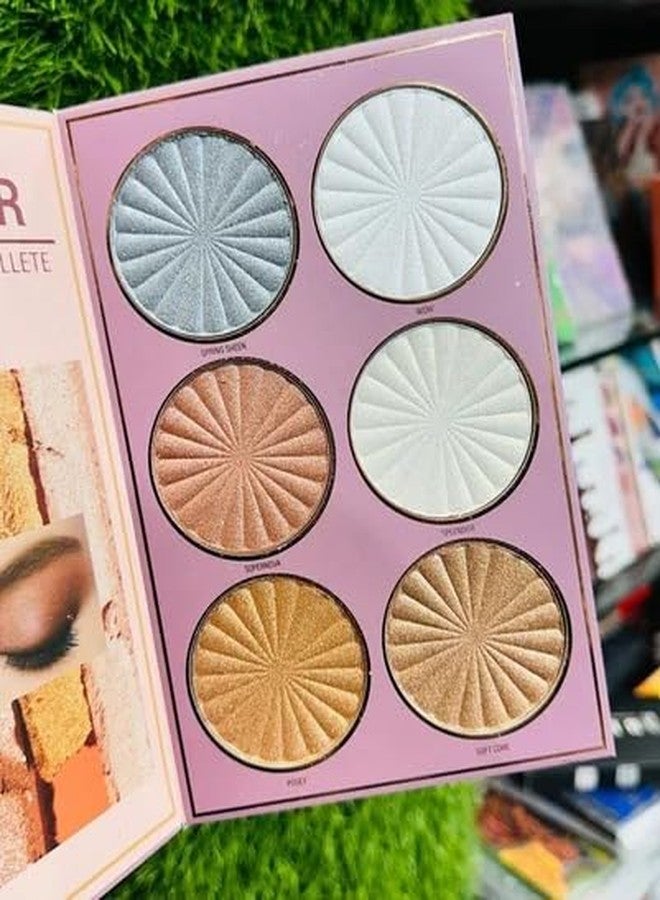 Beauzy 5 in 1 Makeup Book | 5-Layer Foldable Palette | 48 Eyeshadow Shades, 6 Highlighters, 6 Blushers, 12 Lip Colors, 3 Concealers & 3 Eyebrow Powders | Multi-Use Professional Makeup Palette (Flower Edition) | Outer Packaging May Vary - Image 4