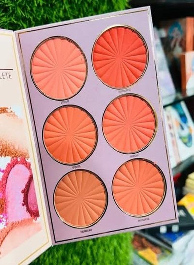 Beauzy 5 in 1 Makeup Book | 5-Layer Foldable Palette | 48 Eyeshadow Shades, 6 Highlighters, 6 Blushers, 12 Lip Colors, 3 Concealers & 3 Eyebrow Powders | Multi-Use Professional Makeup Palette (Flower Edition) | Outer Packaging May Vary - Image 5