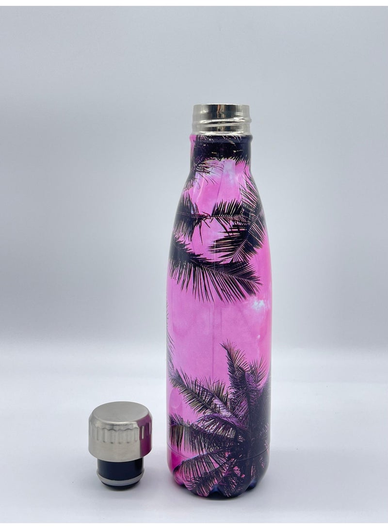 أو جي إس زجاجة مياه استانلس ستيل عازلة للبرودة 24 ساعة والحرارة 12 ساعة – أنيقة، محكمة الإغلاق وسهلة الحمل - Image 3