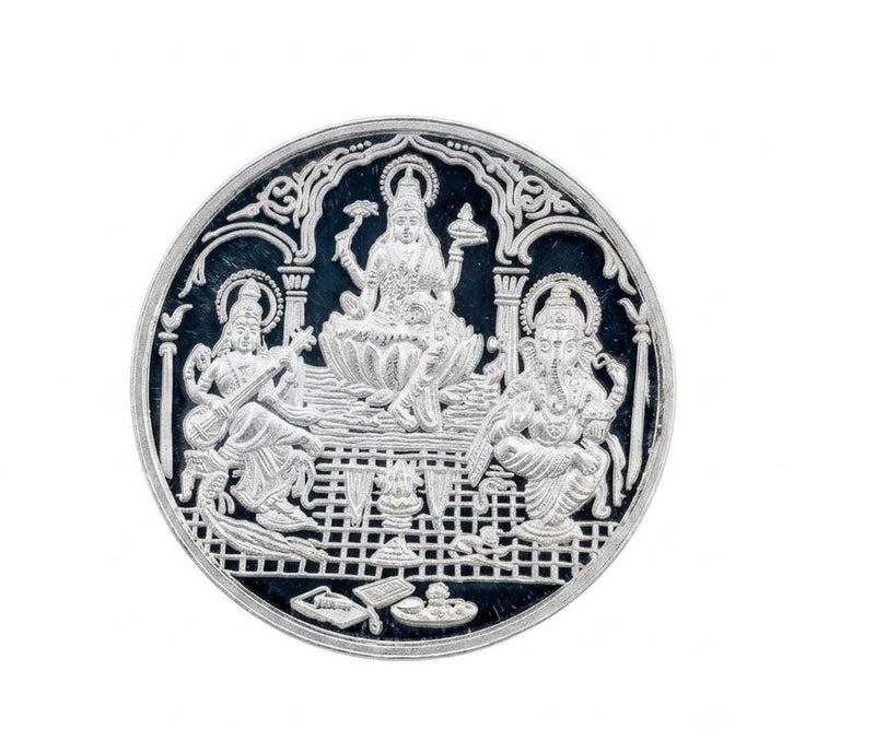 KHUSHBOO JEWELS PURE 999 SILVER COIN 20 GRAMS - Image 1
