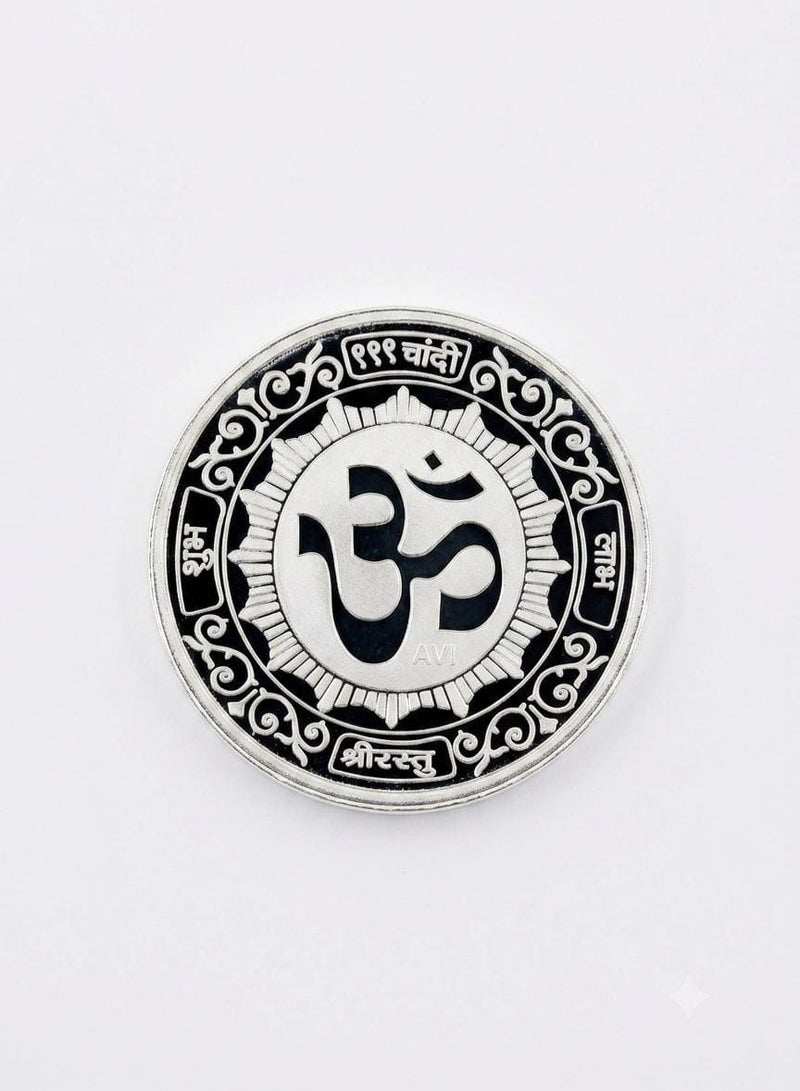 KHUSHBOO JEWELS PURE 999 SILVER COIN 20 GRAMS - Image 2