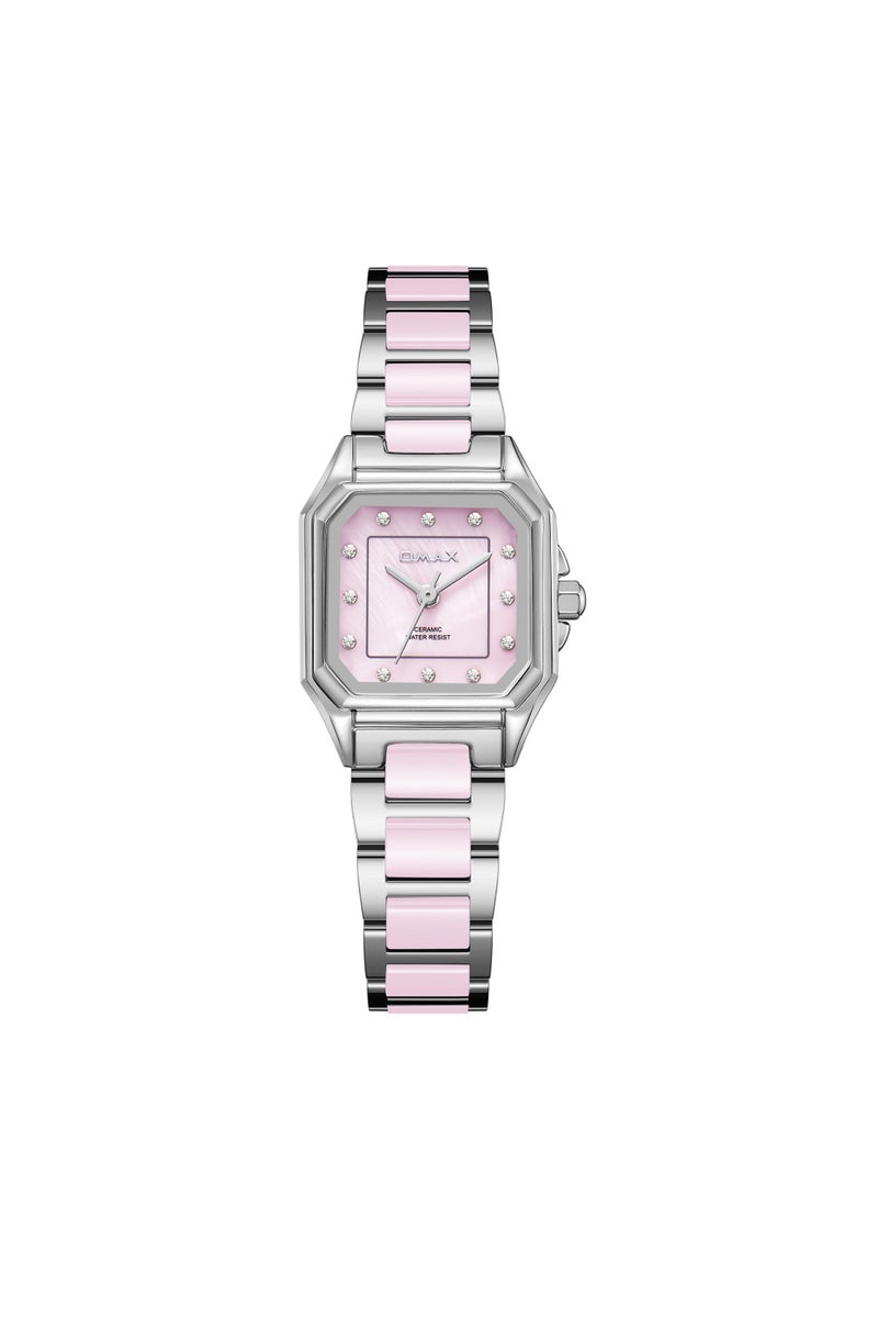 OMAX Women’s Wrist-Watch | Analog | Stainless Steel Band | Elegant Design - Image 1