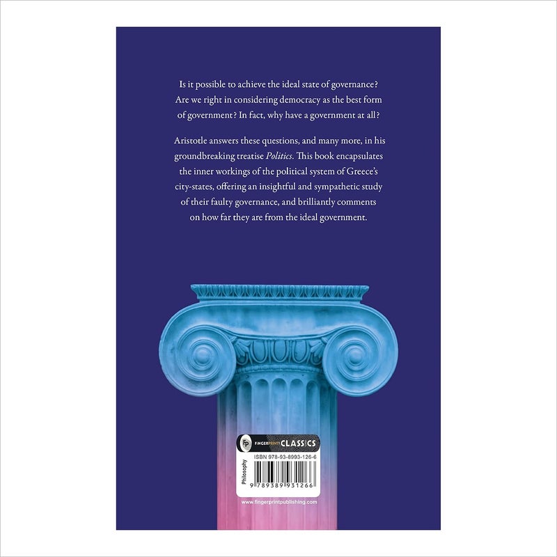 The Politics | Authored by Aristotle | Published by Fingerprint! Publishing | Paperback - Image 2