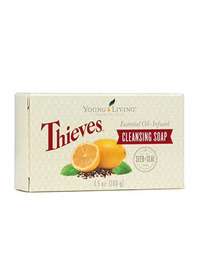 Young Living Thieves Cleansing Soap Thieves Essential Oil Blend And Natural Botanicals 35 Oz - Image 1