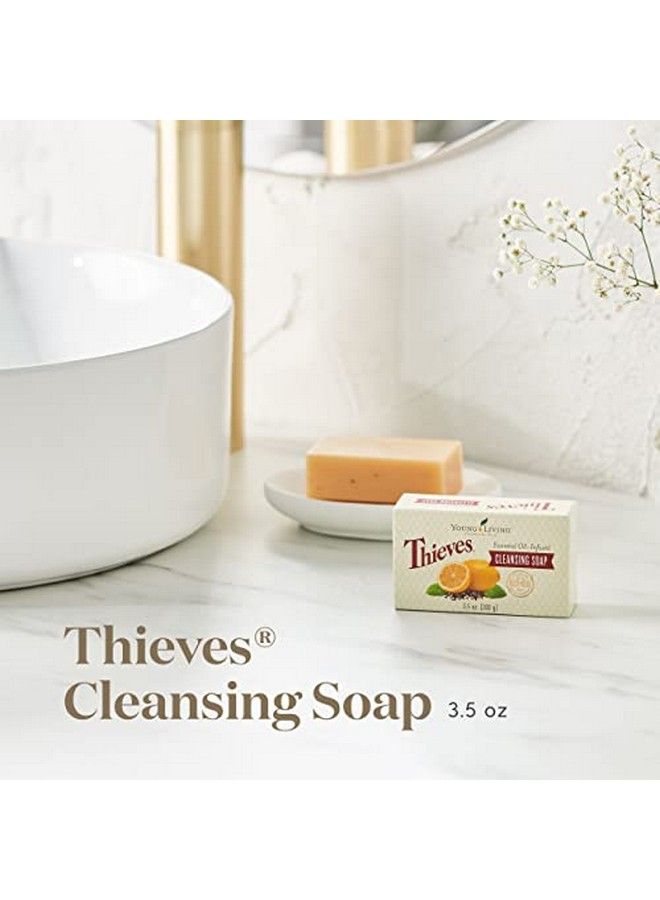 Young Living Thieves Cleansing Soap Thieves Essential Oil Blend And Natural Botanicals 35 Oz - Image 3