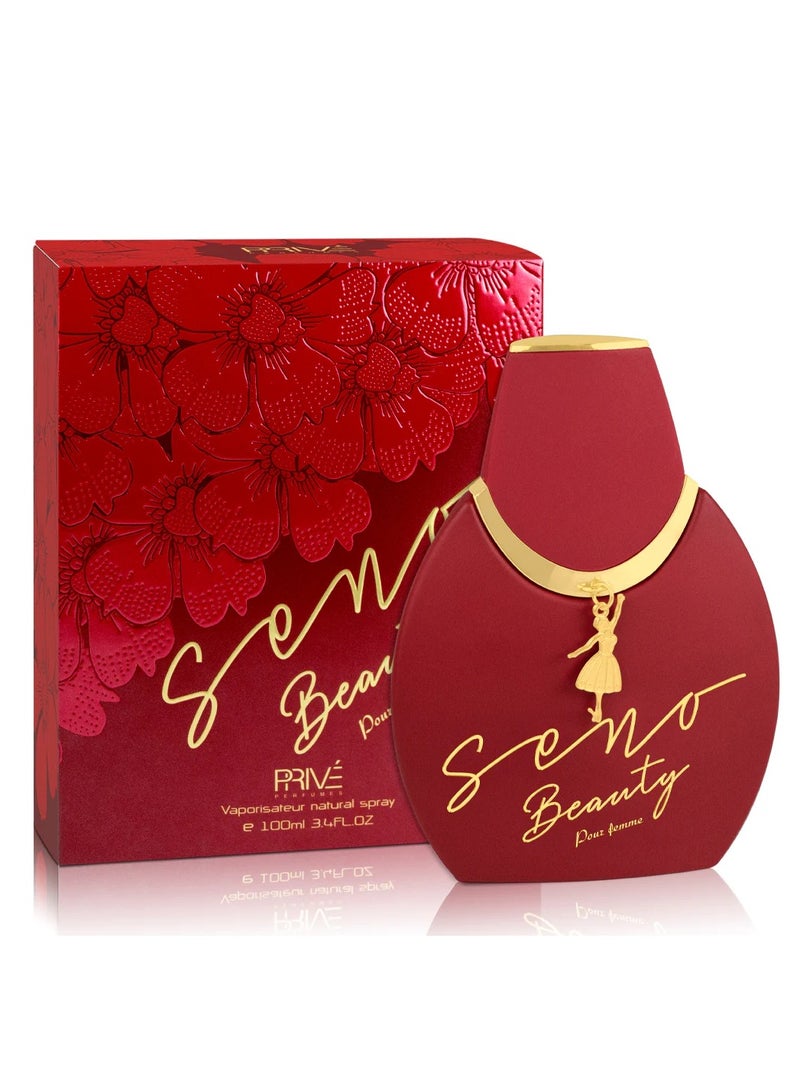 PRIVE Seno Beauty Eau De Parfum For Women - 100 ML - Image 1