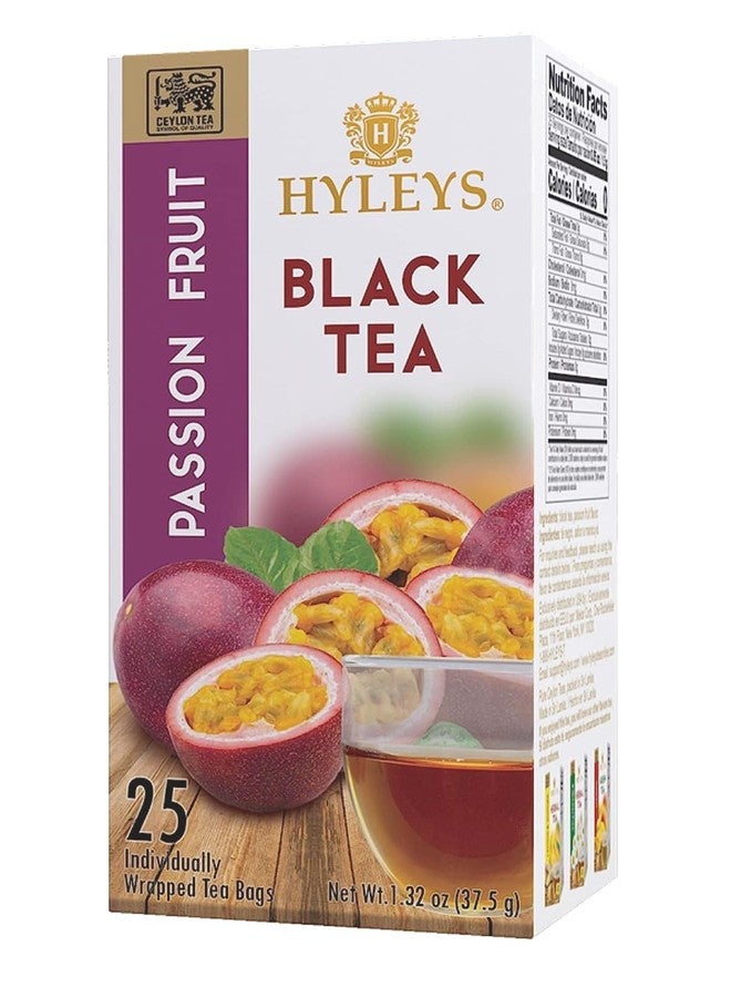 HYLEYS Tea Passion Fruit With Black Tea - Image 1