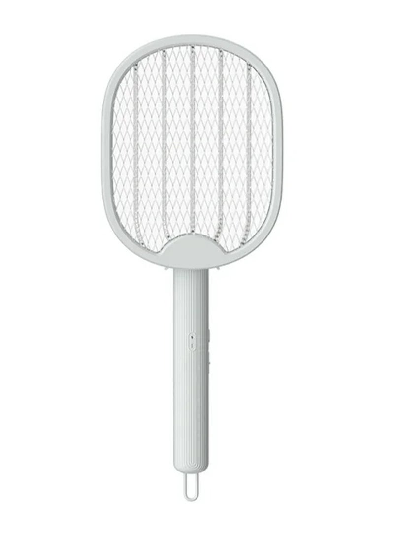 Generic Foldable Electric Mosquito Swatter, 2 in 1 Design for Handheld or Upright Use, 3000V Killing Power for Instant Mosquito and Flying Insect Killing, LED Light to Attract Mosquitoes with 3 Layers of Power Grid Protection, Easy Charging with Built-in Plug, Powerful Performance and Smart Control for Efficient Pest Control this Summer - Image 2