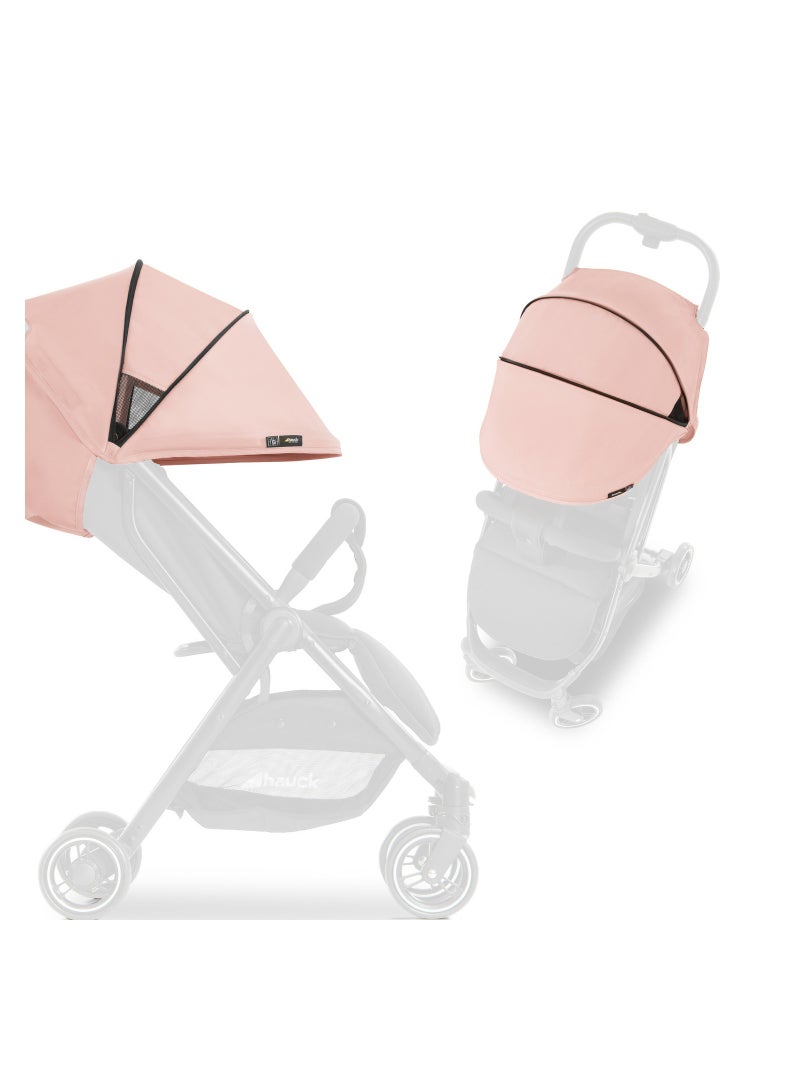 hauck Stroller Canopy Swift X - Rose - Image 4