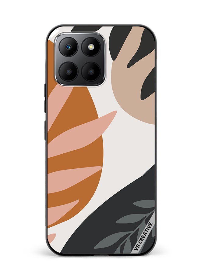 VR CREATIVE Protective Case Cover For Honor 70 Lite Leaf Tropical Design Multicolour - Image 1