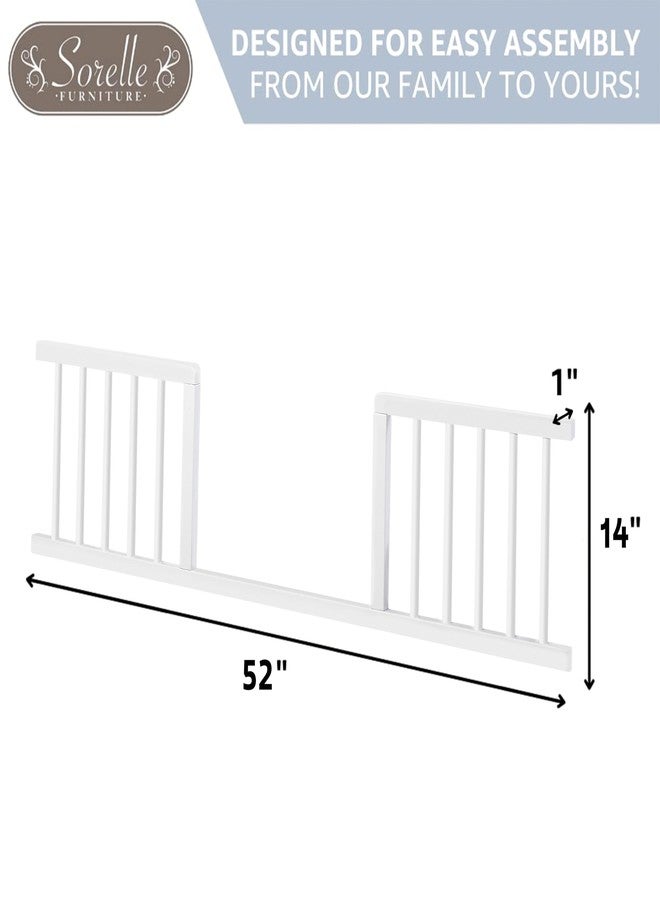 Sorelle Orelle Furniture Toddler Rails, Sorelle Wood Bed Rail & Crib Conversion Kit, Converts Sorelle Furniture Happy and Adrian Crib to Toddler Bed, #154 - Image 3