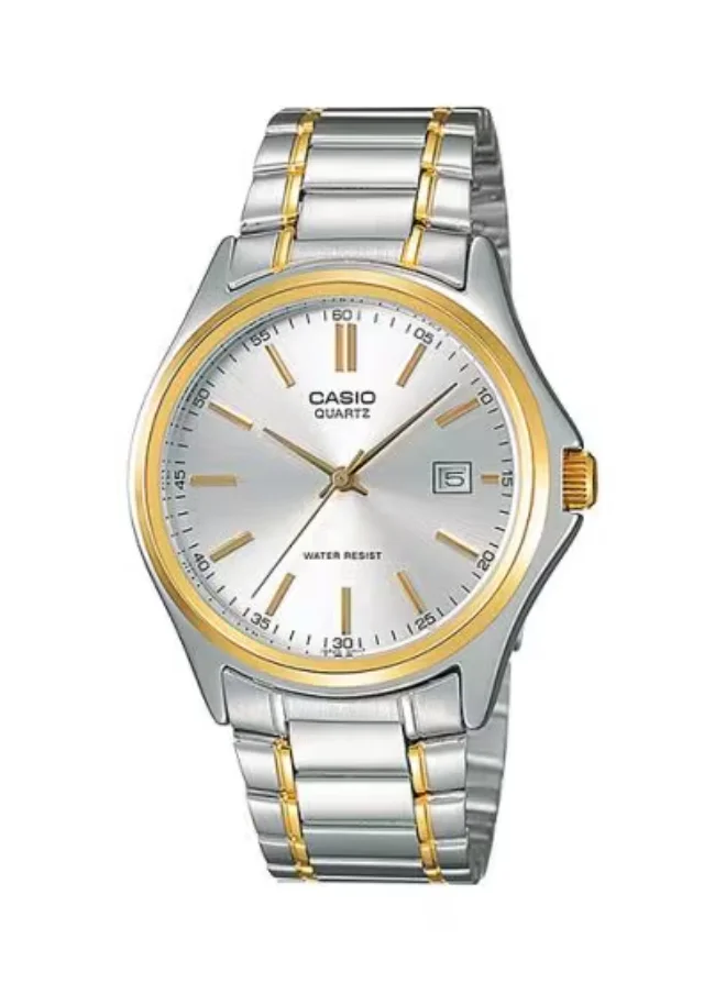 كاسيو Men's Analog Display Watch With Two Tone Stainless Steel Strap - MTP-1183G-7A