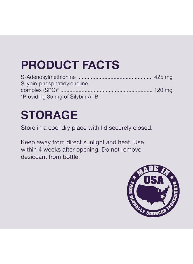 Nutramax Laboratories Denamarin Liver Health Supplement for Large Dogs - With S-Adenosylmethionine (SAMe) and Silybin, 30 Tablets - Image 4