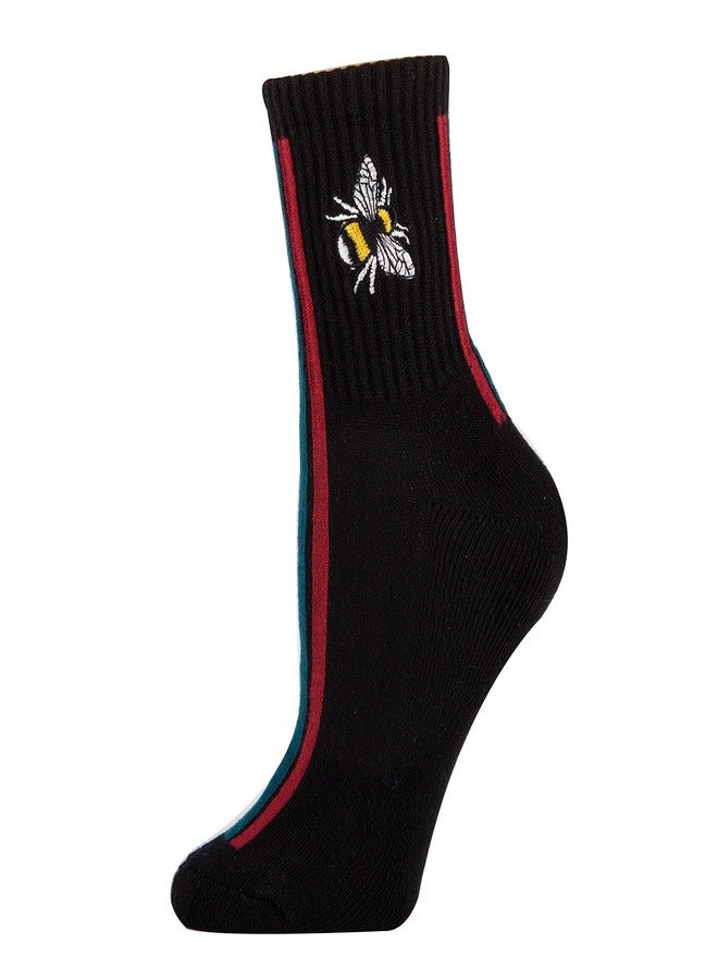 Sock It Up Women's Casual Crew Socks - Hard Honey - Image 3